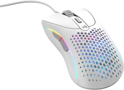 Glorious Model D 2 Wired - Matte White - Pelihiiri - Optinen - 5 painiketta - Valkoinen