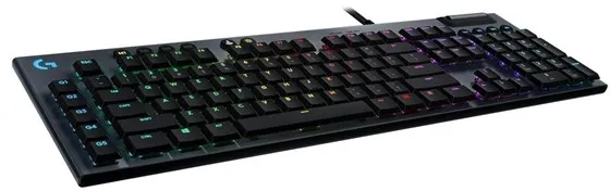 Logitech G915 LIGHTSPEED Wireless GL Linear - US - Pelinäppäimistö - Amerikanenglanti - Musta